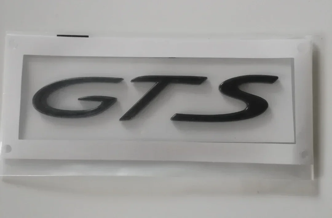 

3D ABS Rear Trunk Sticker Car Styling Auto Body Side Fender Badge Letters Emblem Labeling Logo for boxster panamera 911 macan