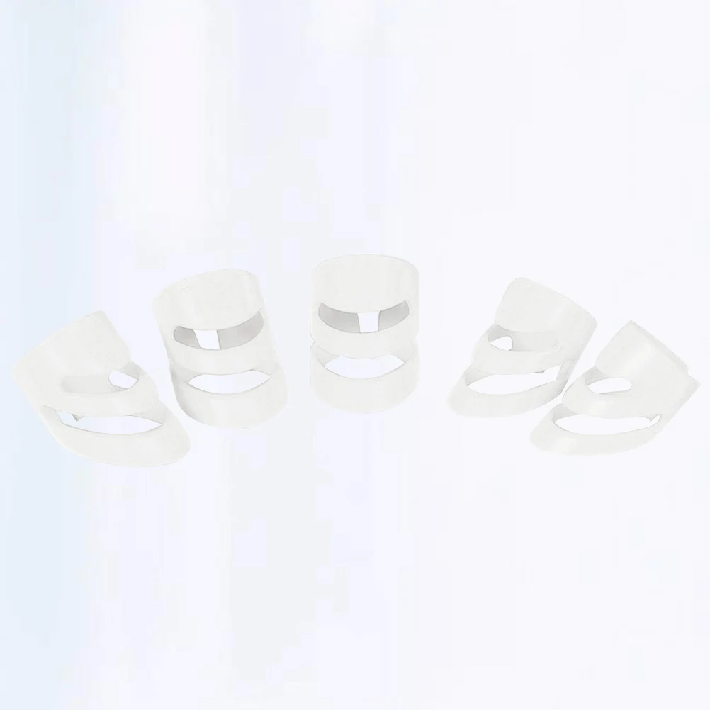 

5 Pcs Ring Finger Cover Bass Pick Guitar Picks Thumb for Acoustic Electric Attack Accessories