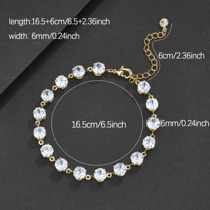 

Women's 6mm Adjustable Glass Beaded Accessory