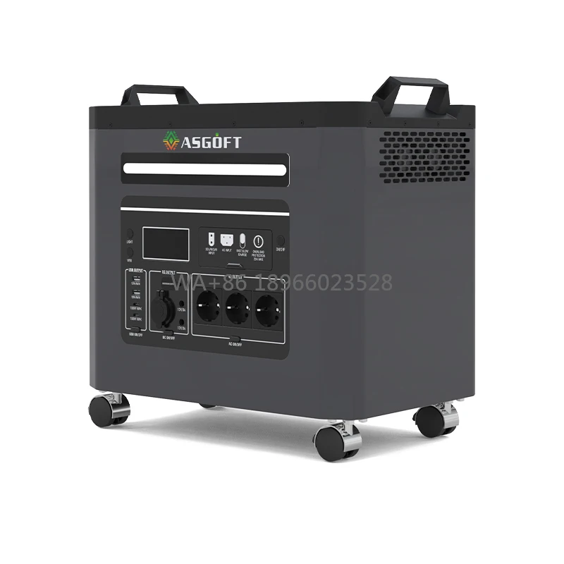 

Camping Price Portable Power Station Generator for Camping ASGOFT Best Price Battery 110v 220v 2500w 3000w 5000w System Outdoor