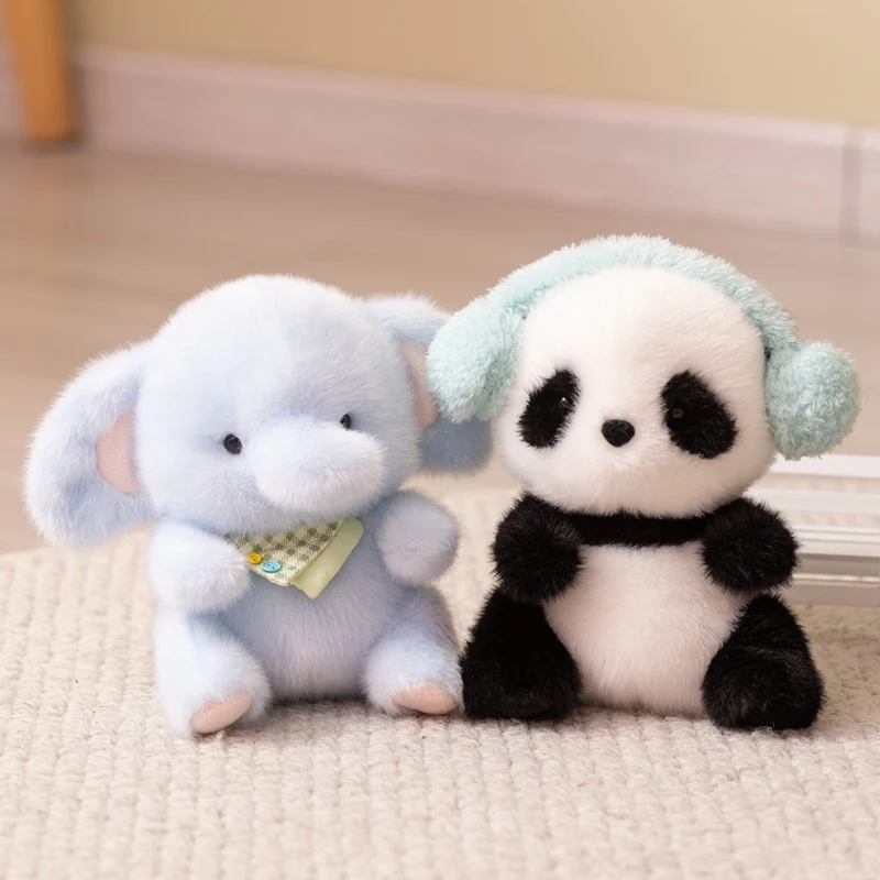 Neue Parfümierte Plüschtiere Mini Niedliche Stofftiere Hund Elefant Entenschnabel Panda Hase Plüsch-Spielzeuge Kawaii Schreibtischbegleiter – Detail 3