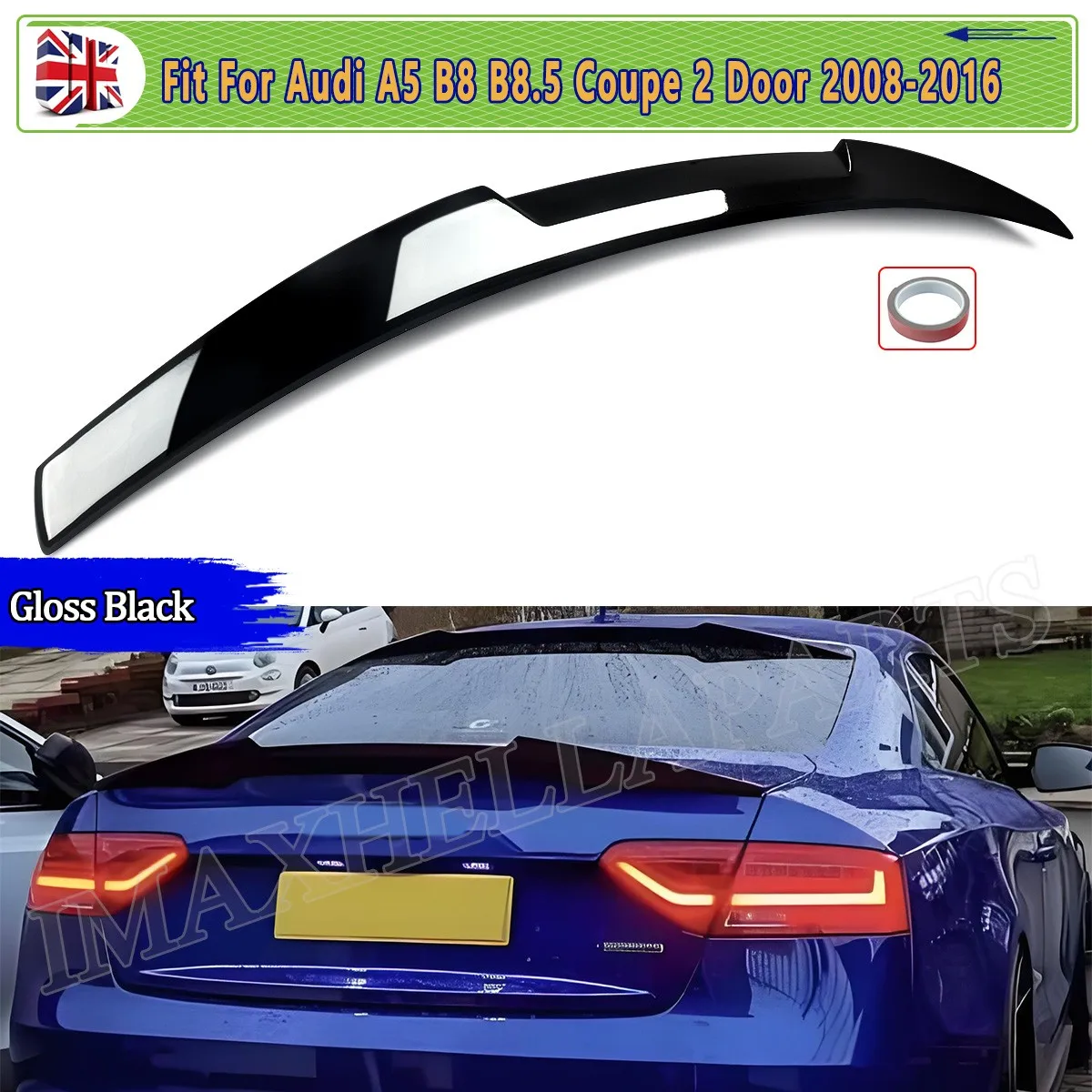 Rear Lip Spoiler Sp… - image