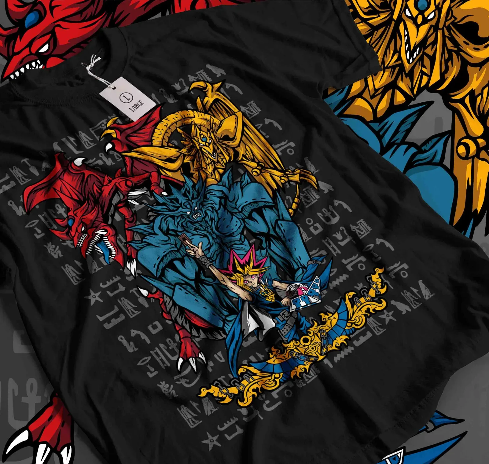 

Yu-Gi-Oh аниме винтажная аниме футболка ретро японский мультфильм манга графическая футболка для мужчин женщин
