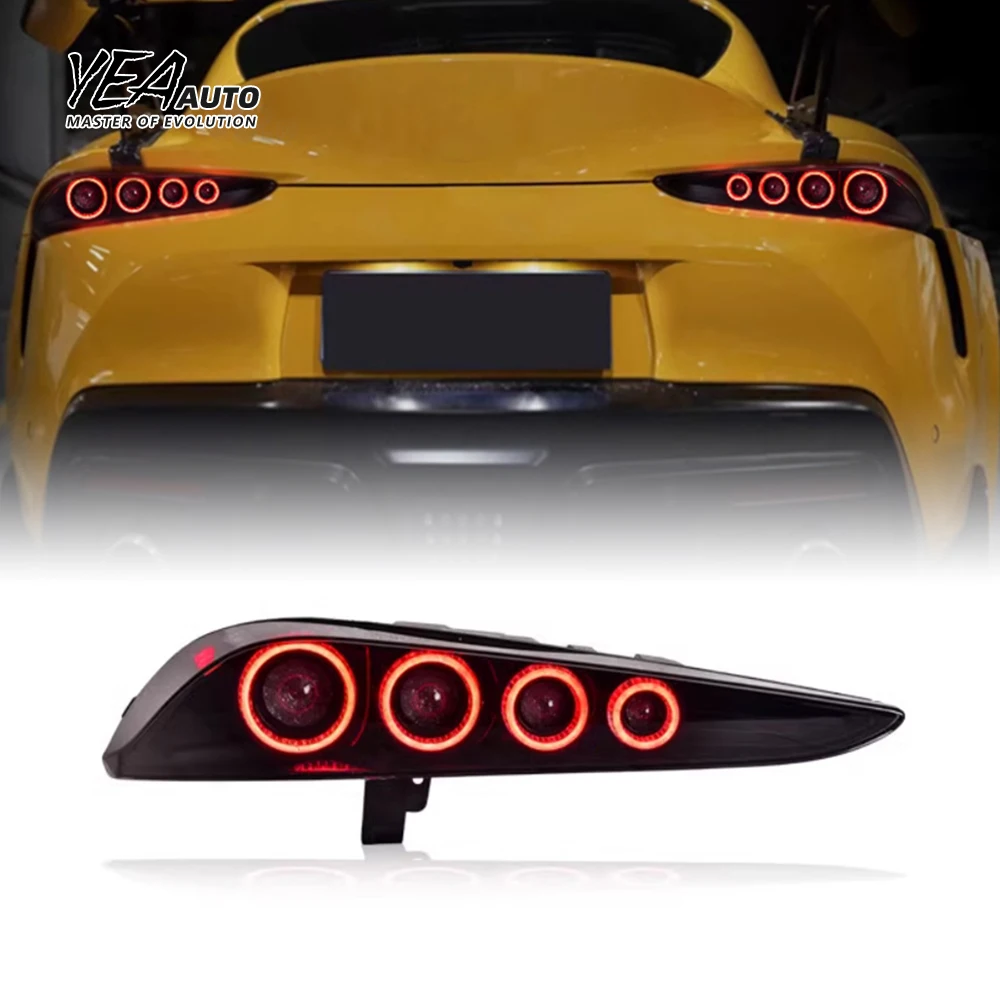 

YEA AUTO Car Accessories LED Tail Lamp Tail Lights for toyota GR supra Taillight Taillights 2018-2024 Plug and Play