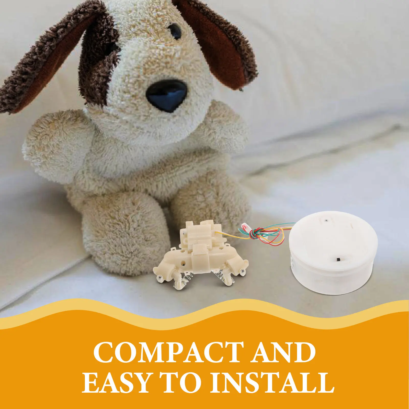 ชุดกลไกการเคลื่อนไหว 1 ชุด ของเล่นพูดได้ บันทึกเสียง ซ้ำคำพูดของคุณ ของเล่นสัตว์เลี้ยงเดินได้ อิเล็กทรอนิกส์