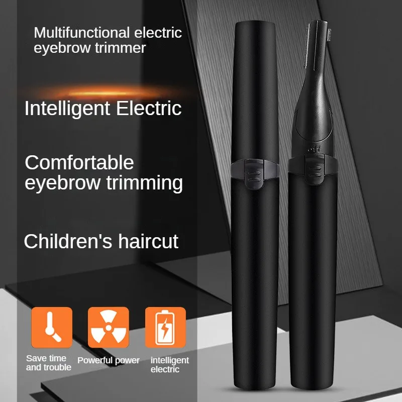 Electric Eyebrow Trimmer Multifunctional Washable for Men and Women, Shaver, Eyebrow Scraper for Beginners and Children Haircuts