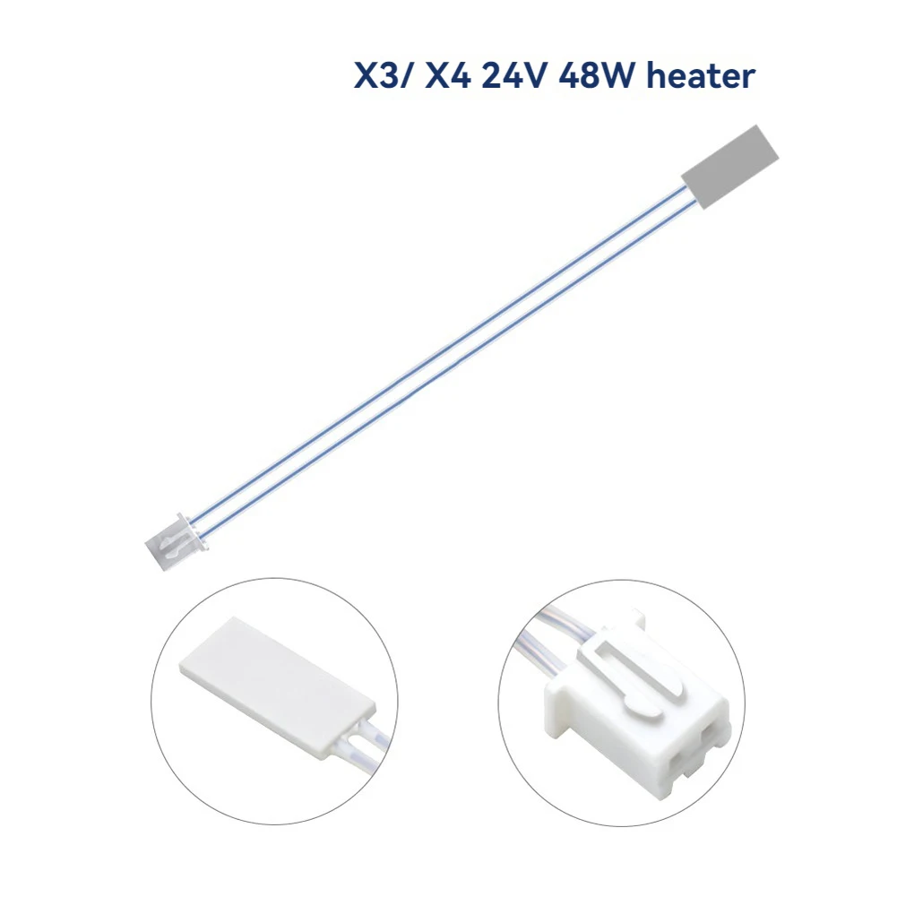 Available 24V 48W Ceramic Cartridge Heater for Sidewinder X3 X4, Thermistor - 3D Printer Parts A