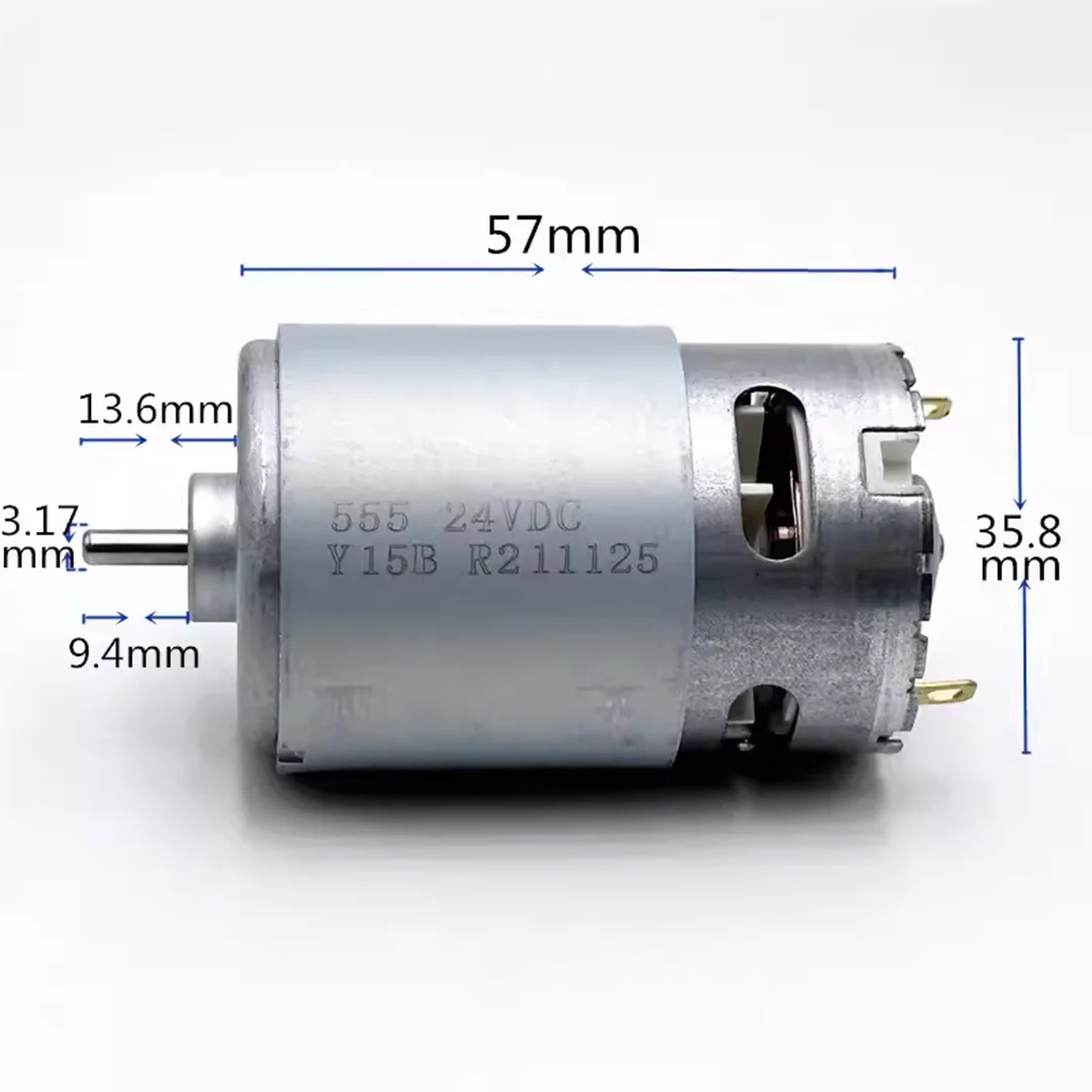 G MOTOR 550/555 DC21V DC24V High Speed Double Ball Bearing Reciprocating Saw Motor Hand Drill Motor