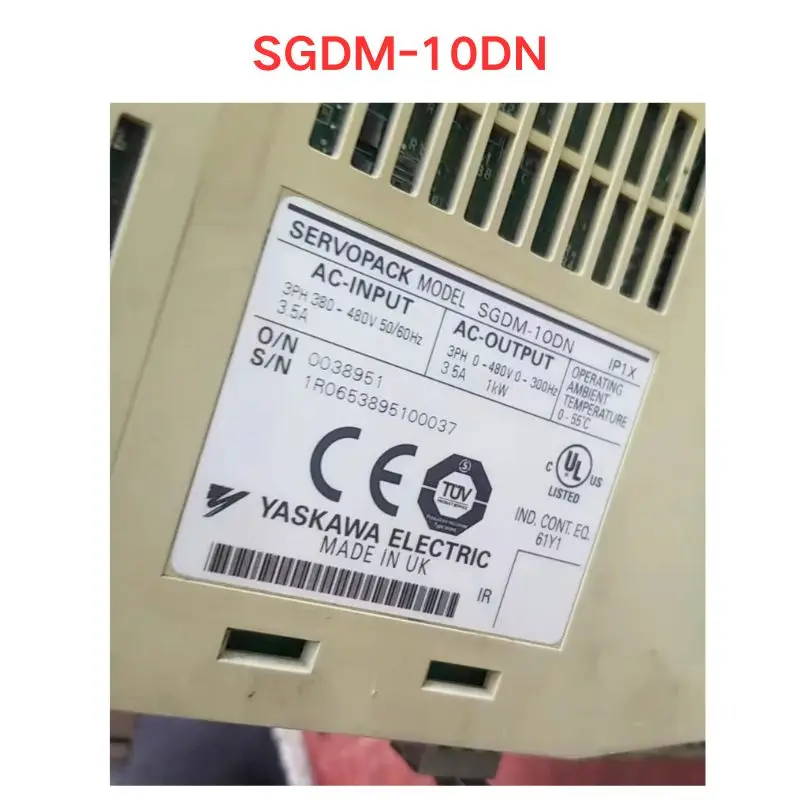Used OEM disassembled parts SGDM-10DN drive Functional test OK