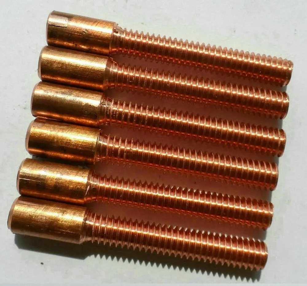 Electrical Discharge Machining M1.6 to M22 Electrode Copper Thread Cutting