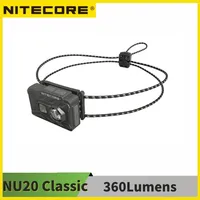 NITECORE NU20 Classic 360Lumens Rechargeable Headlamp Waterproof Lightweight Runing Headlight Bulit-in 500mAh Battery