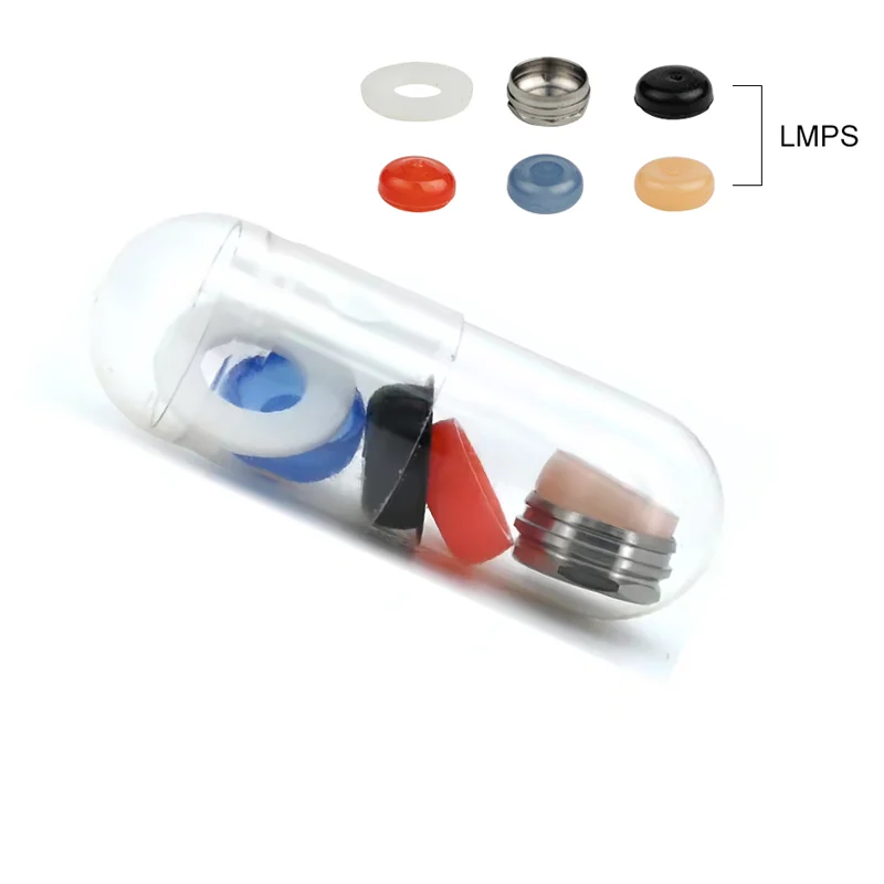 6pcs VVDental Implant Retention Caps Removable Insertion Extraction Universal Locator Core Abutment Overdenture Attachment Tools