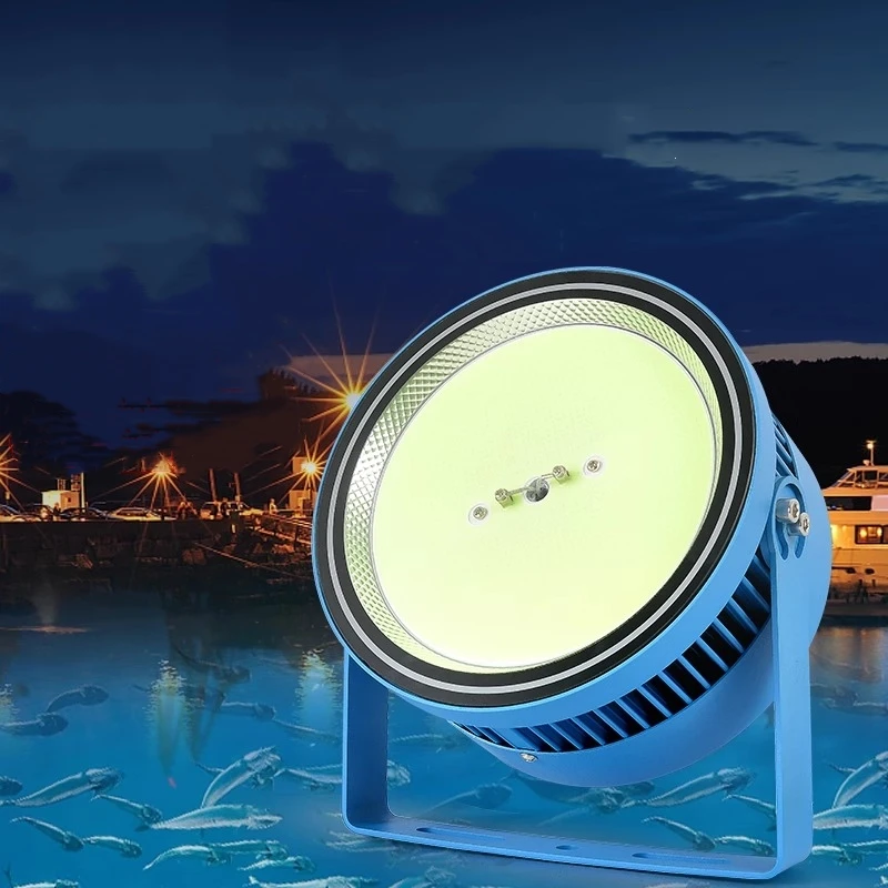 

Professional Outdoor Waterproof LED Fish Trap Light Marine Squid Light Sea Fishing Lure 220V IP65 Anti-Interference