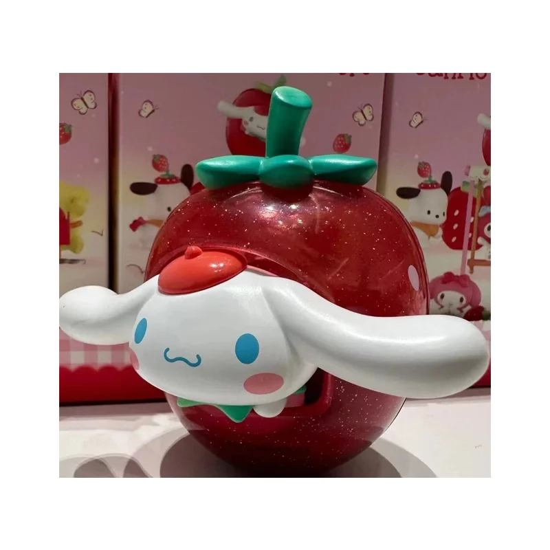 Miniso Sanrio seria Farm truskawek Kulomi Pacha pies melodia Pudding pies pies duży uszami pudełko z niespodzianką lalki figurki zabawka ozdobna na prezent