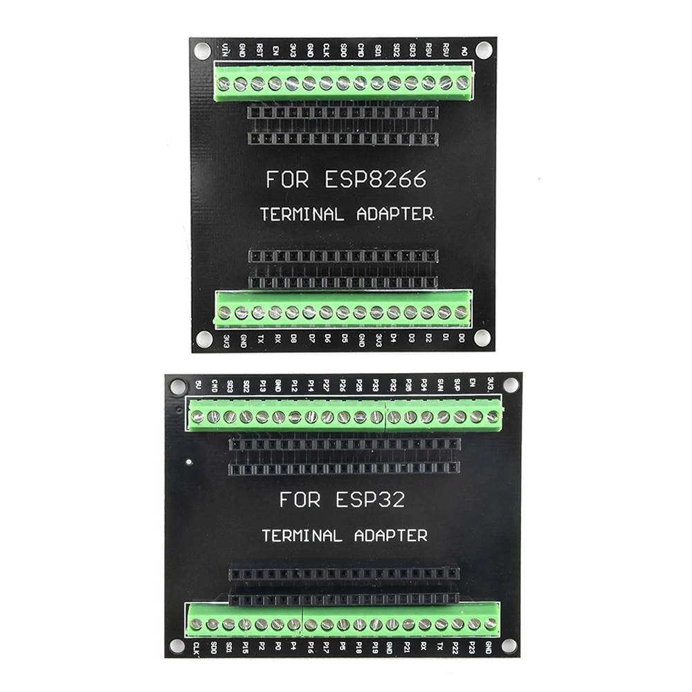 ESP32 Breakout Board GPIO 1 into 2 Compatible with 38 Pins NodeMCU-32S Lua 38Pin GPIO Expansion Board ESP8266 expansion board