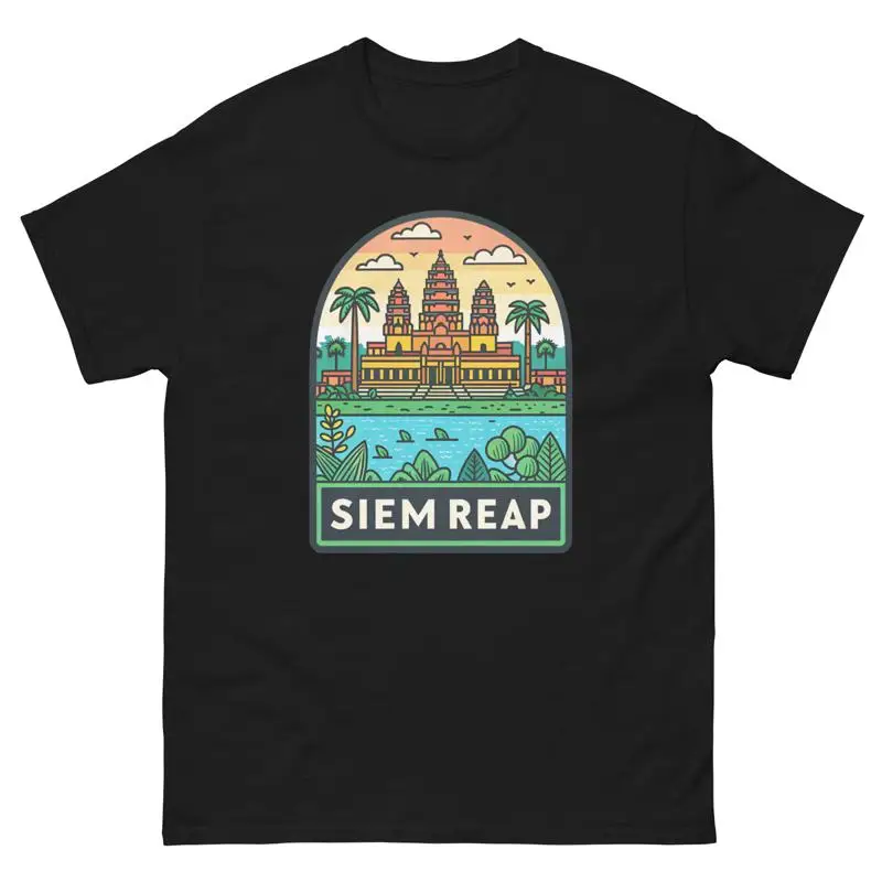 Siem Reap World Travel Urban Area City T Shirt