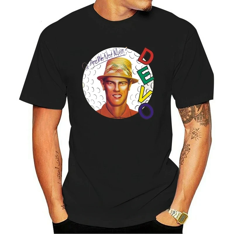 Devo Band Are We Not Mens Tshirt Tee T Shirt S M L Xl 2xl 3xl 4xl 5xl Simple Splicing  Tops men clothing  graphic t shirts