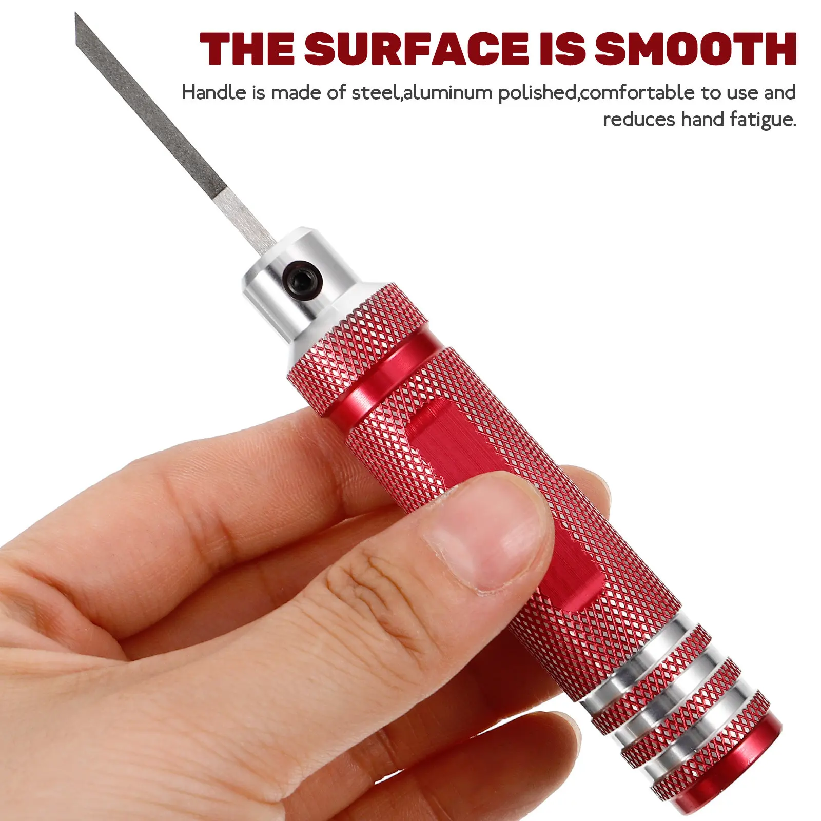 

1Set Professional Wood Carving Tool Set Steel Aluminum Handles Smooth Comfortable for Detailed Wood Clay Wax Carving Beginners