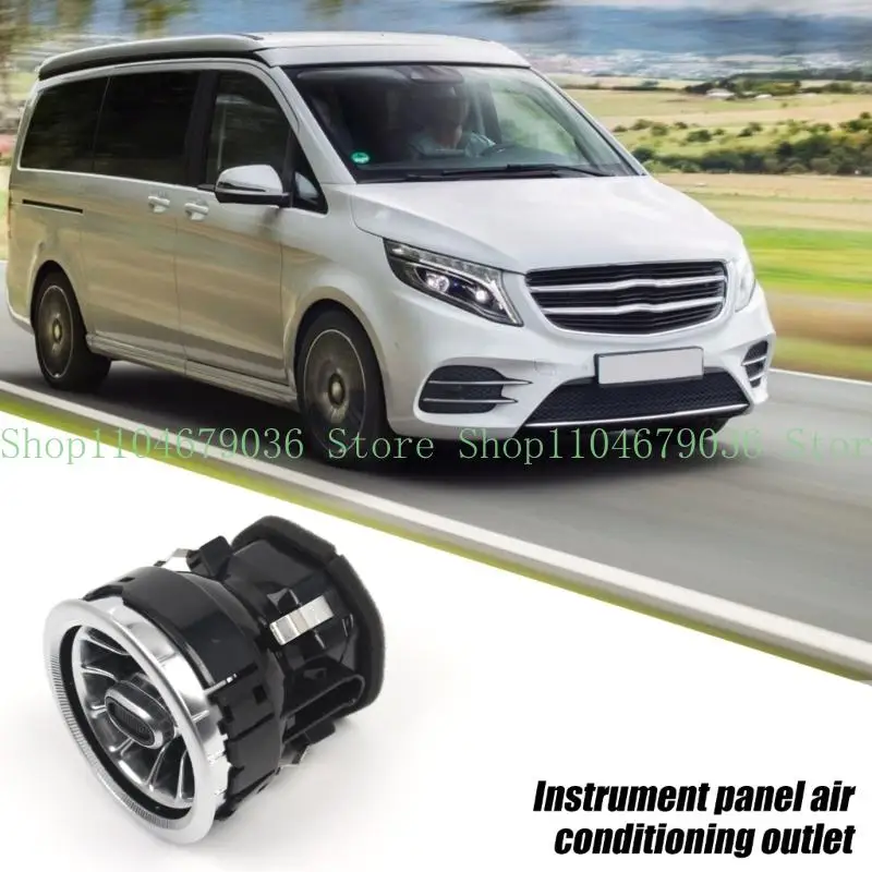 652F Upgrades ACs Vent Trim Replacement Part Auto ACs Vent Assembly Strong ABS ACs Vent Simple Installation for Benz V Class