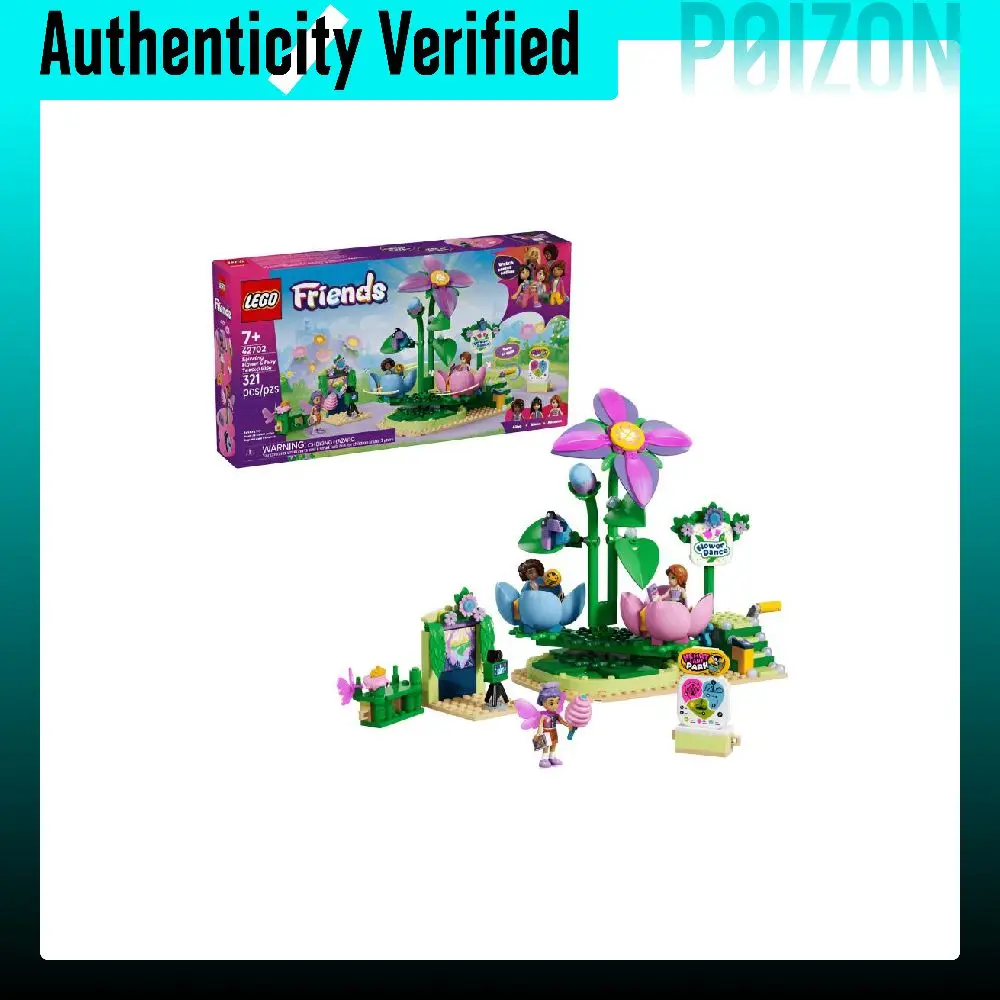 LEGO Good Friend Collection Rotating Floral And Fairy Tea Cup Journey Set Plastic Building Blocks 321pcs 42702 ABS 42702-ABS
