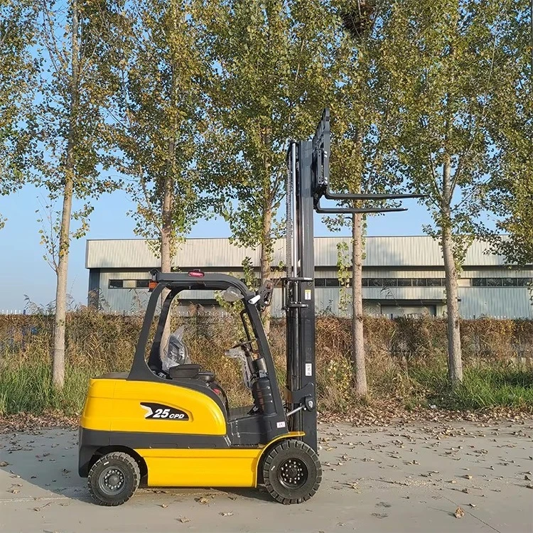 Hot Sale 2 Ton Electric Forklift With Side Shift AC Motor Forklift Electric Forklift Trucks Lithium Battery Low Price
