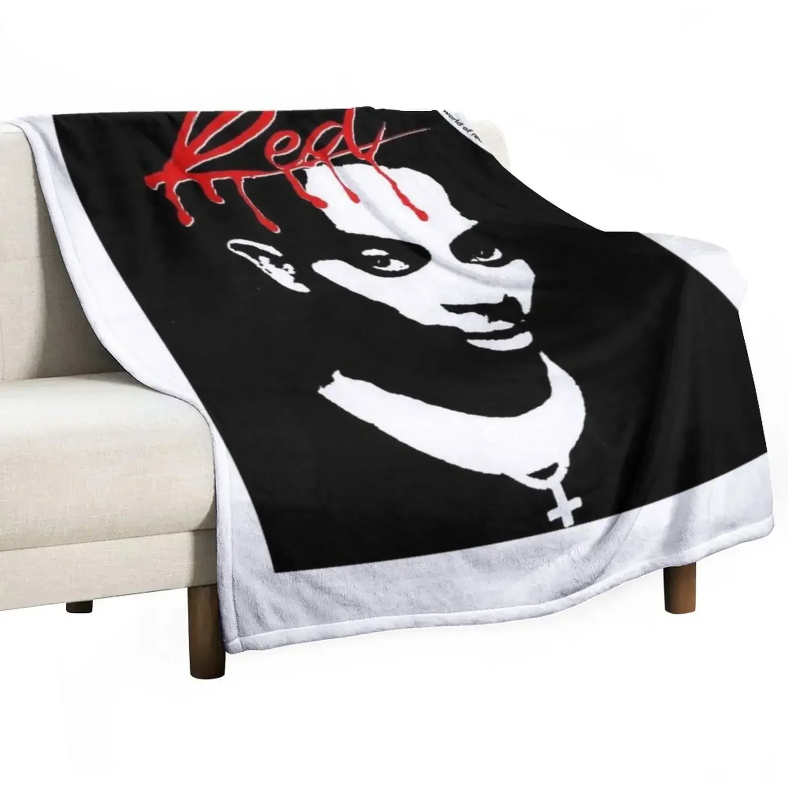 Playboi Carti Whole Lotta Red Throw Blanket For Decorative Sofa Bed covers Flannel Blankets