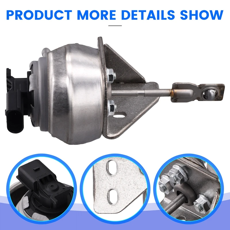 04 لتر 253016 المحرك الإلكتروني للشاحن التربيني للسيارة A3 VW Golf Jetta Turbo Wastegate Actuator 04L 253016 HV #3