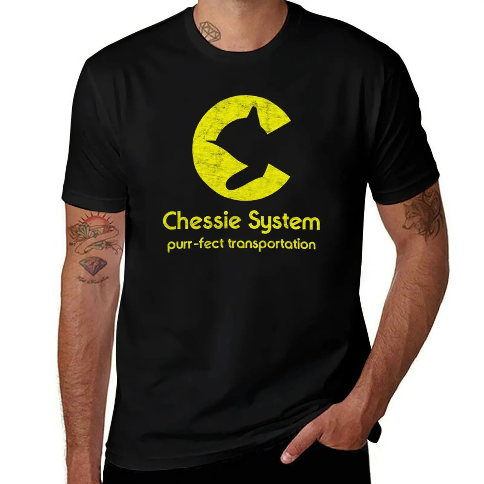 

Chessie System Railroad Purrfect Transportation T-Shirt man t shirt summer man graphic t shirt T-Shirt