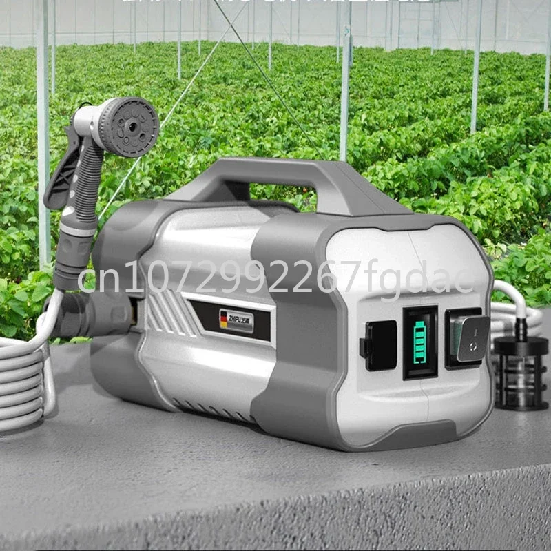 16AH Lithium Battery Watering Device Agricultural Watering Outdoor Pump Irrigation Vegetable Watering Machine Pump