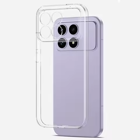 Ultra Thin Silicone Soft Case For Xiaomi POCO F8 F7 Ultra F6 F5 X7 X6 X5 X4 X3 Pro F4 F3 Gt 5g Shockproof Transparent Slim Cover