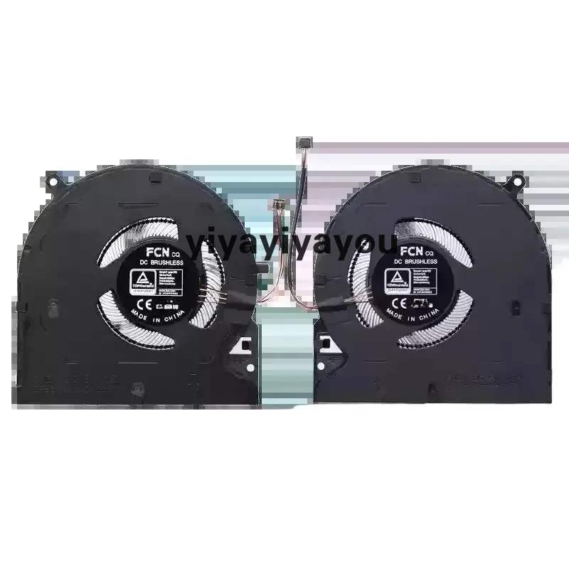 NEW Laptop CPU GPU Cooling Fan for Razer Blade 15 RZ09-0301 02385 RZ09-0288 RZ09-0313 0330 0367 03018E02 PC Fans Cooler Radiator