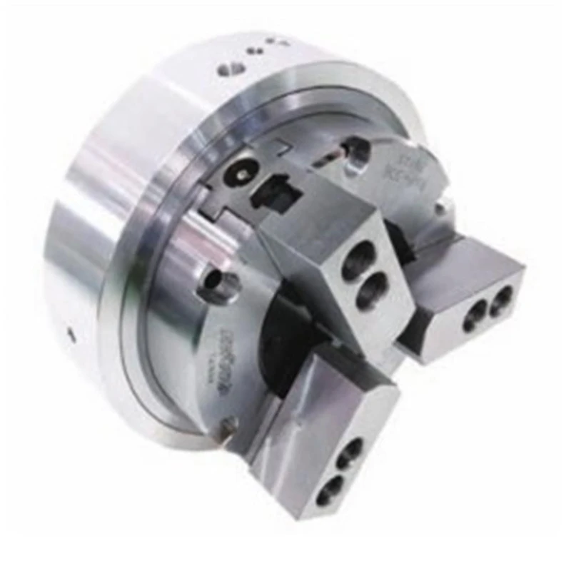 

Front-mounted pneumatic chuck,cylinder and chuck are integrated designed,mounted in front of and at the back of machine tools