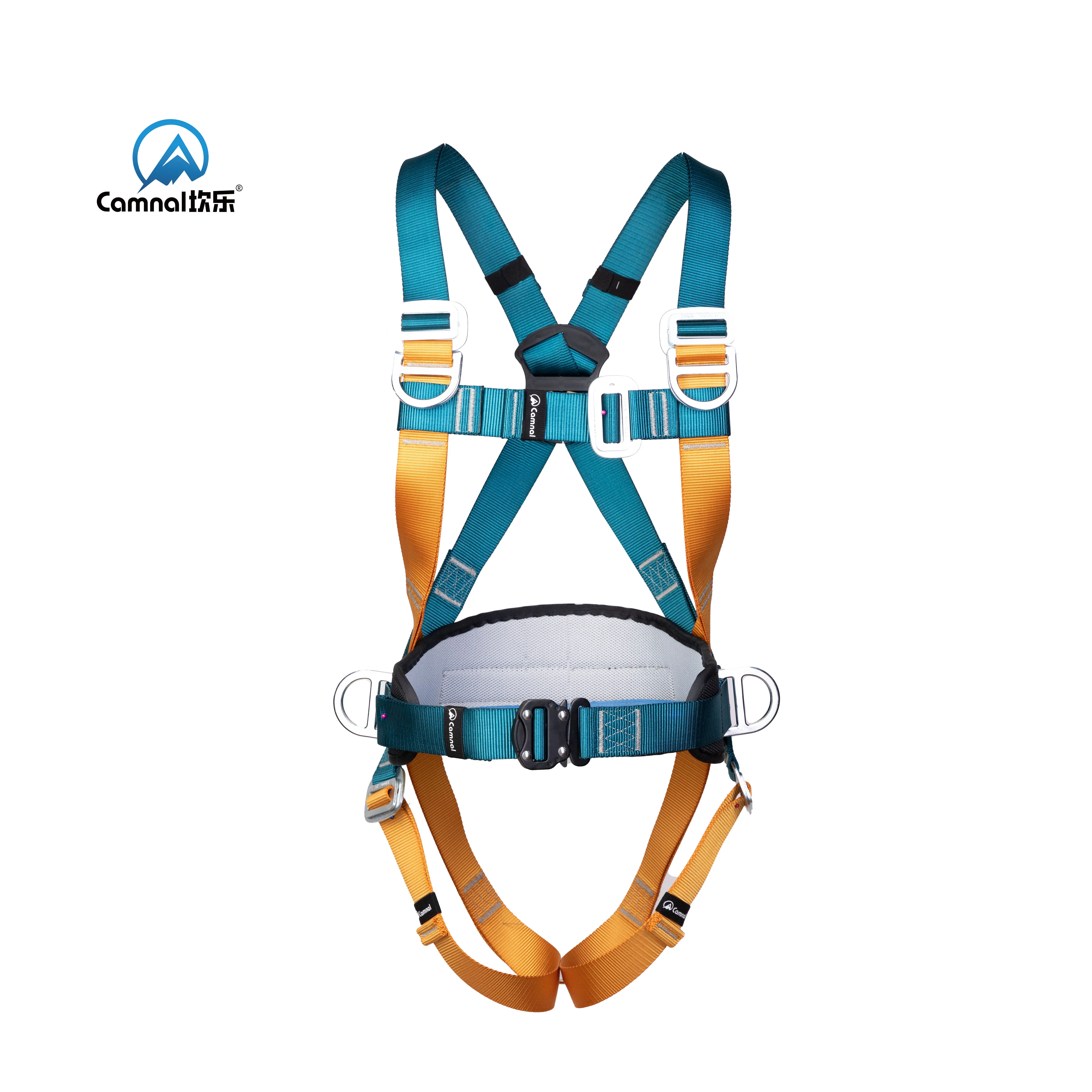 

Five-point High Altitude Work Safety Harness Full Body Safety Belt Outdoor Climbing Training Work Construction Protect Equipment
