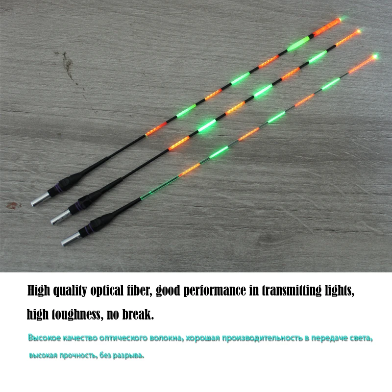 3 unids/lote flotadores de pesca gran oferta flotadores luminosos LED eléctricos flotabilidad de carpa Nano plástico accesorios de Bobbers de pesca