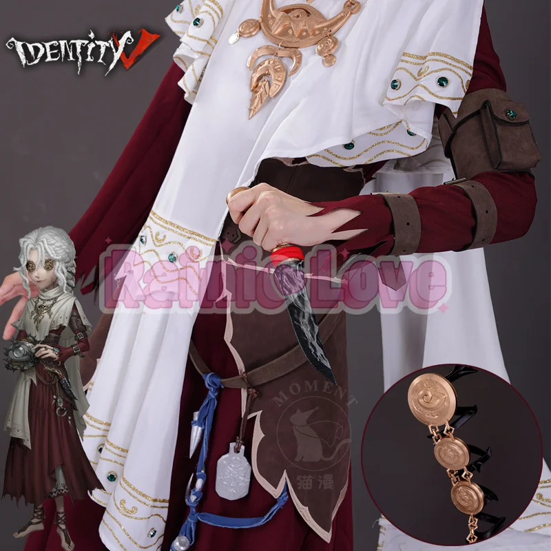 Costume de cosplay de journaliste du jeu Identity V, tenue de journaliste pour le chemin de retour, Alice DeRoss, jeu de rôle pour fête d'Halloween adulte
