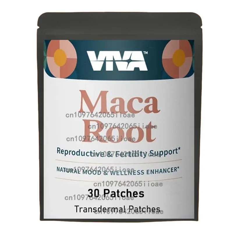 

30 Patches Womens Maca Root Transdermal Patches Support Energy, Hormone Balance, & Menopause