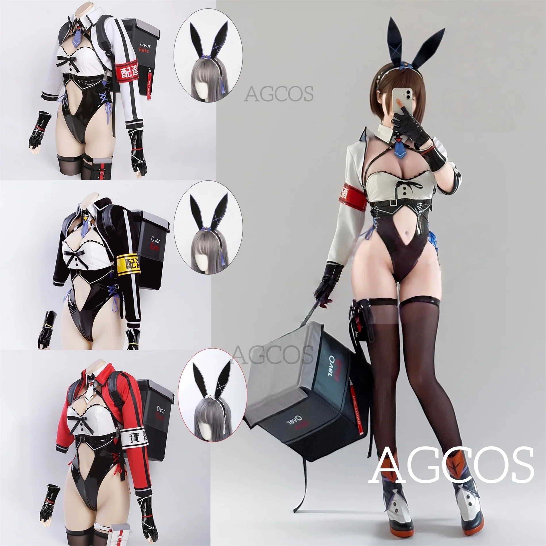 

AGCOS оригинальный дизайн доставка кролик девушка косплей костюм женские наряды на Хэллоуин комбинезоны сексуальные костюмы косплей