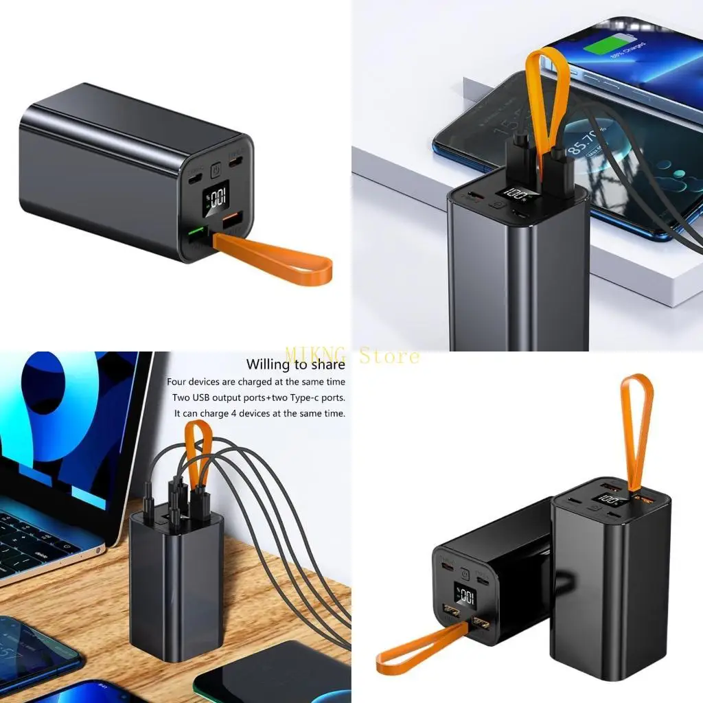 

20000mAh Mobile PD100W Battery PowerBank Quick LCD Display Shell best sale