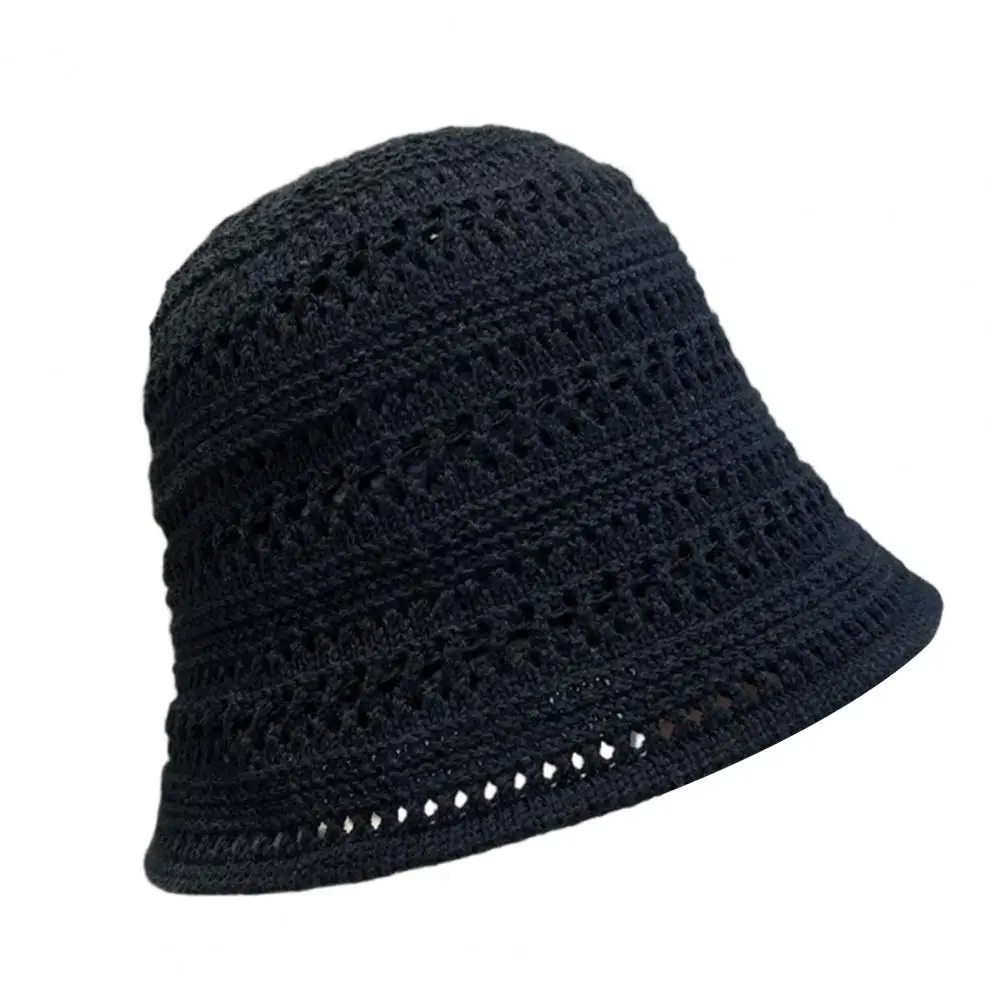 Sun Protection Hat Women’s Summer Basin Hat Breathable Hollow Design Fisherman Cap Outdoor Travel Sun Protection for Wear