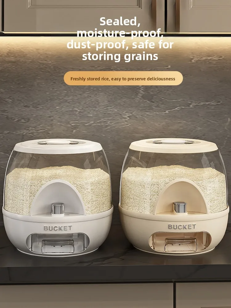 

Sed Pr Rice Storage Tub 0kg Plastic Kitchen Cooking Utensils for Home Use Rice Poer Container ain Storage Jar