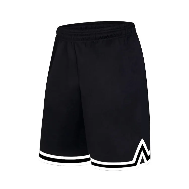 SONECHOKI Knie Länge Basketball Shorts Männer Gestreiften Lose Lauf Sport Gym Mesh Atmungsaktiv Fitness Training Workout Unten Männlich