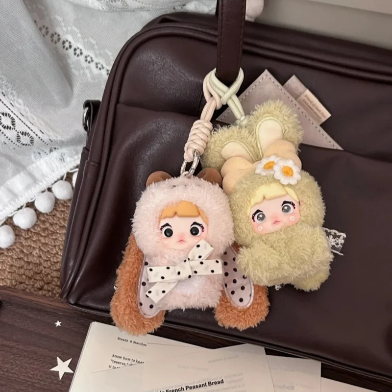 

Аутентичная слепая коробка с милым кроликом Nommi MiBao второго поколения, плюшевая кукла, кулон, женский подарок на день рождения