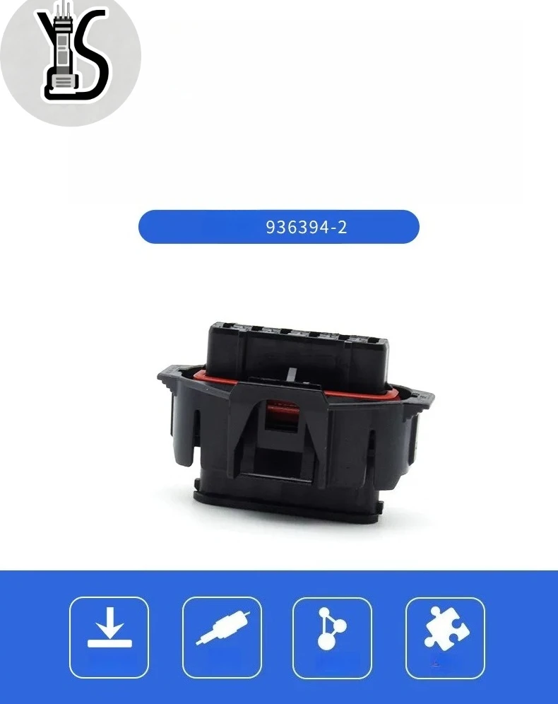 10PCS Original Genuine Waterproof connector 936394-2 plastic case For Automobile Smart Electronic Devices