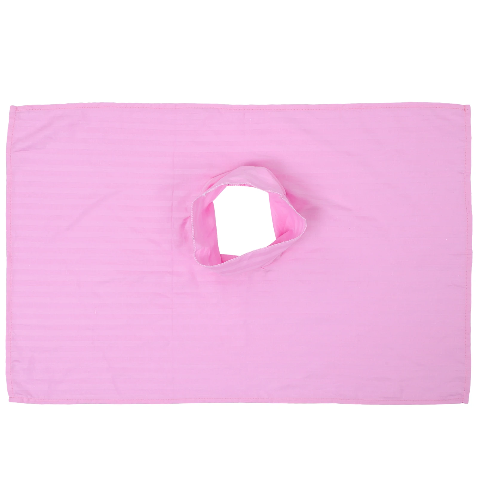 

Disposable Massage Bed Satin Cloth Beauty Salon Face Pad Breathing Hole Comfortable Towel For Spa Massage Table Cover