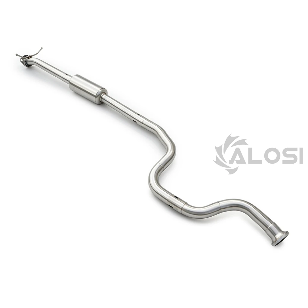 middle section  exhaust with resonator  for Suzuki Swift/ Swift Sport 1.6L, 2011-2016 stainless steel exhaust middle section and