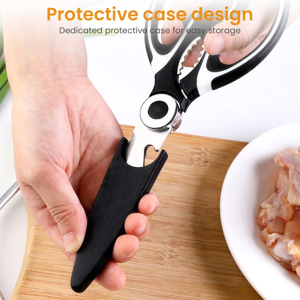 Multi-purpose Food Shears Household Kitchen Chicken Shears Multi-purpose Food Shears Chicken Bone Shears