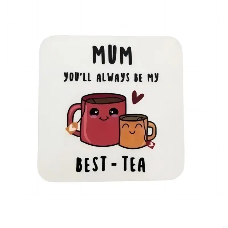 16fc Papel aislamiento calor práctico práctica tope bebida madera personalizable