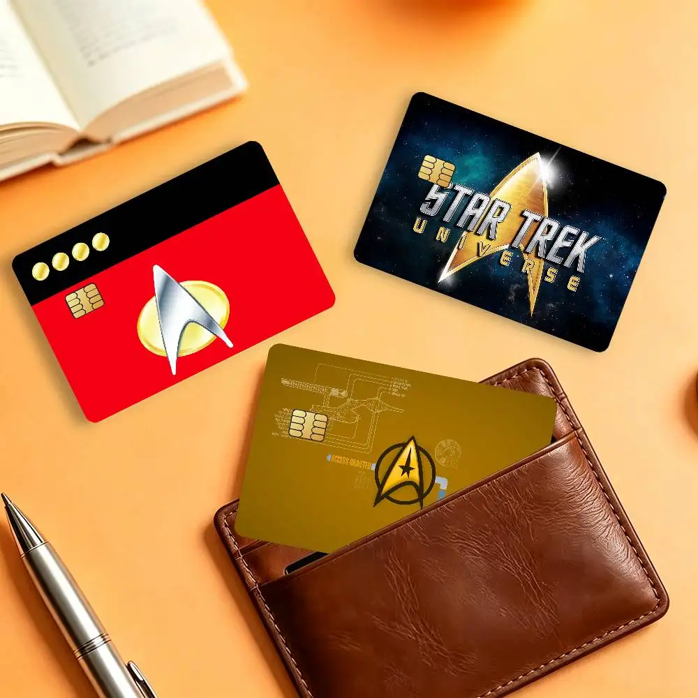 TV Star T-Trek Laser Card Stickers For ID Cards Transit With Daily Commute School library Door Bank view 4