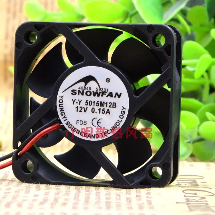 NEW ORIGINAL YY5015M12B 12V 0.15A 5015 50*50*15mm 5cm COOLING FAN