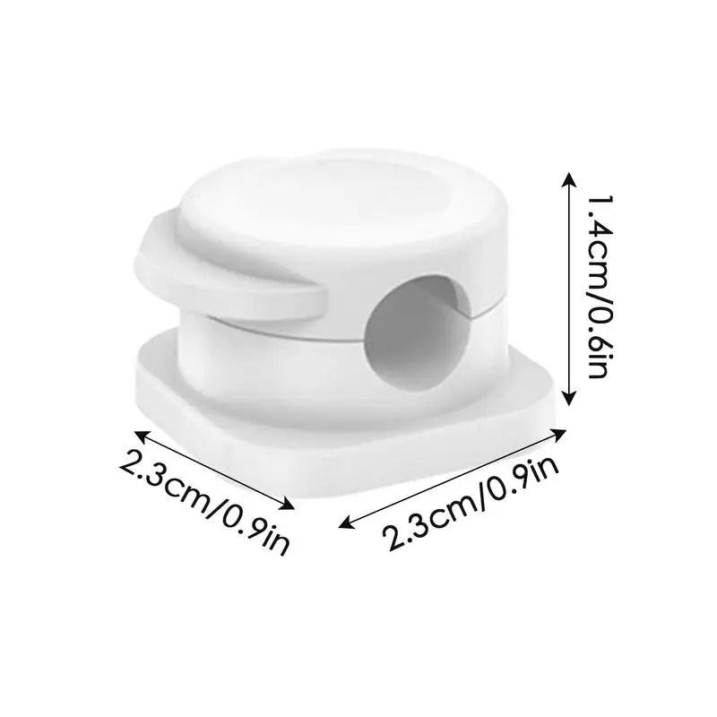 粘着コードオーガナイザークリップ、充電コードホルダー、ケーブル管理、コンピューター、オーディオ